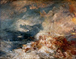 A Disaster at Sea | J. M. W. Turner | Painting Reproduction