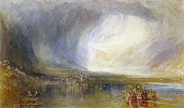 Fluelen from the Lake of Lucerne | J. M. W. Turner | Gemälde Reproduktion