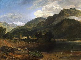 J. M. W. Turner | Bonneville, Savoy | Giclée Canvas Print