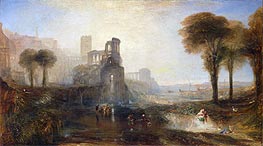 J. M. W. Turner | Caligula's Palace and Bridge, 1831 by | Giclée Canvas Print
