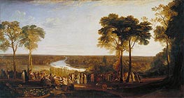 J. M. W. Turner | England: Richmond Hill on the Prince Regent's Birthday | Giclée Canvas Print