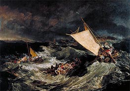 The Shipwreck, 1805 von J. M. W. Turner | Leinwand Kunstdruck