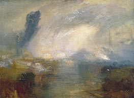 The Thames above Waterloo Bridge, c.1830/35 von J. M. W. Turner | Leinwand Kunstdruck