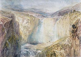 J. M. W. Turner | Fall of the Tees, Yorkshire | Giclée Paper Print