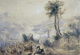 J. M. W. Turner | Berncastle (Oberwesel) | Giclée Paper Print