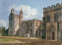 The Bishop's Palace, Salisbury | J. M. W. Turner | Painting Reproduction