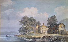 J. M. W. Turner | A Farmhouse by a Lake in the Lake District | Giclée Paper Print