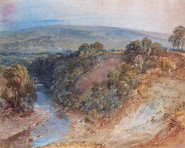 J. M. W. Turner | Valley of the Washburn | Giclée Paper Print