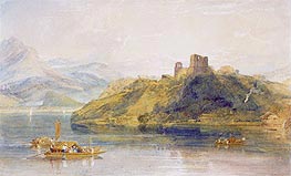 J. M. W. Turner | Chateau de Rinkenberg on the Lac de Brienz, Switzerland | Giclée Paper Print