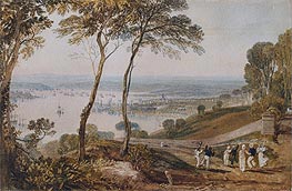 J. M. W. Turner | Plymouth Dock from near Mount Edgecumbe | Giclée Paper Print