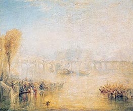 View of the Pont Neuf, Paris, n.d. by J. M. W. Turner | Canvas Print
