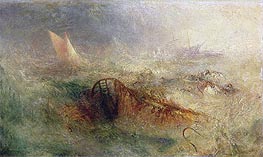 The Storm, c.1840/45 von J. M. W. Turner | Leinwand Kunstdruck