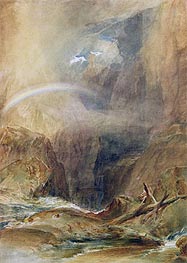 Devil's Bridge, St. Gotthard's Pass, c.1804 by J. M. W. Turner | Paper Art Print