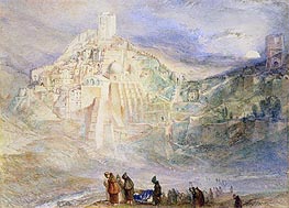 Wilderness at Engedi and Convent of Santa Saba | J. M. W. Turner | Painting Reproduction