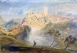 Richmond, Yorkshire, n.d. von J. M. W. Turner | Papier-Kunstdruck