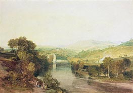 Addingham Mill on the Wharfe, West Yorkshire | J. M. W. Turner | Painting Reproduction