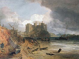 Conway Castle, c.1802/03 by J. M. W. Turner | Canvas Print