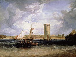 Tabley, the Seat of Sir J.F. Leicester (Windy Day) | J. M. W. Turner | Gemälde Reproduktion