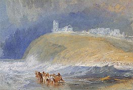 J. M. W. Turner | Dunstanborough Castle, Northumberland, c.1829 | Giclée Paper Print