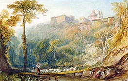 View of La Riccia (Ariccia) | J. M. W. Turner | Painting Reproduction