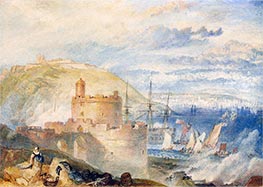 J. M. W. Turner | Falmouth Harbor | Giclée Canvas Print