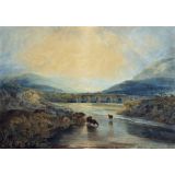 Abergavenny Bridge, Monmouthshire: Clearing Up After a Showery Day | J. M. W. Turner