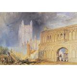 Malvern Abbey and Gate, Worcestershire, c.1830 - J. M. W. Turner