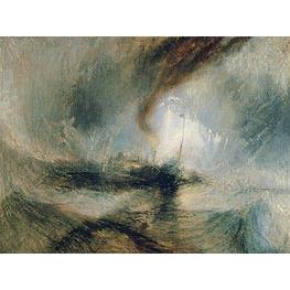 Snow Storm - Steam-Boat off a Harbour's Mouth - J. M. W. Turner