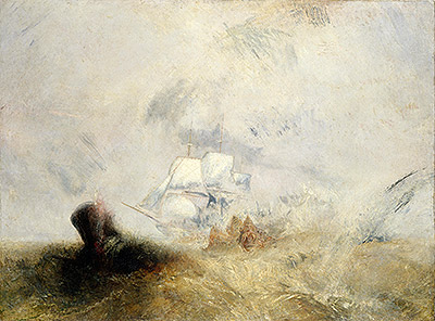 The Whale Ship, c.1845 | J. M. W. Turner | Giclée Canvas Print