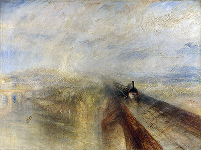 J. M. W. Turner | Rain, Steam and Speed - The Great Western Railway, 1844 | Giclée Canvas Print