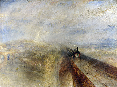 Rain, Steam and Speed - The Great Western Railway, 1844 | J. M. W. Turner