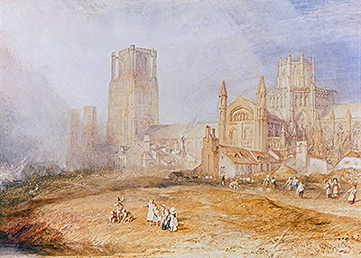 Ely Cathedral, n.d. | J. M. W. Turner | Giclée Paper Art Print