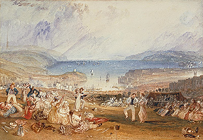 Plymouth, Devonshire, c.1830 | J. M. W. Turner | Giclée Paper Art Print