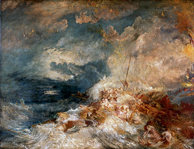 A Disaster at Sea, c.1835 | J. M. W. Turner | Giclée Canvas Print