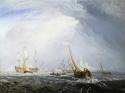 Antwerpen: Van Goyen auf Motivsuche, 1833 | J. M. W. Turner