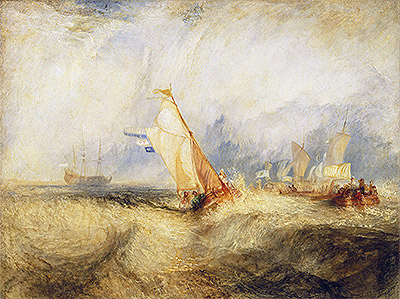 Van Tromp, Going About to Please His Masters, 1844 | J. M. W. Turner | Giclée Canvas Print