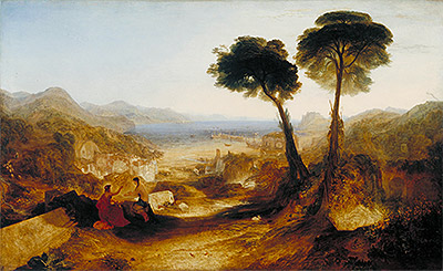 The Bay of Baiae, with Apollo and the Sibyl, 1823 | J. M. W. Turner | Giclée Leinwand Kunstdruck