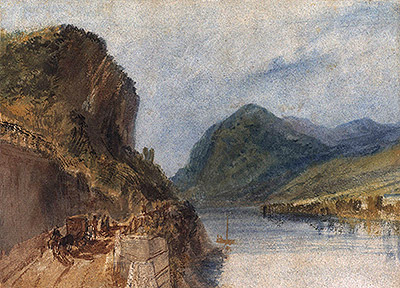The Drachenfels, 1817 | J. M. W. Turner