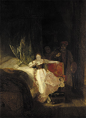 J. M. W. Turner | Rembrandt's Daughter Reading a Letter, 1827 | Giclée Canvas Print