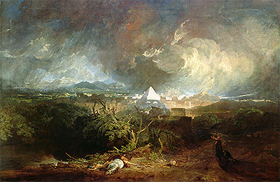 Die fünfte Plage Ägyptens, 1800 | J. M. W. Turner