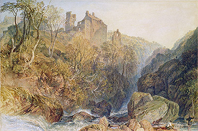 Rosslyn Castle, c.1820 | J. M. W. Turner | Giclée Papier-Kunstdruck