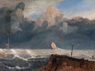 J. M. W. Turner | Port Ruysdael, undated | Giclée Canvas Print