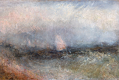 Off the Nore (Squally Weather), n.d. | J. M. W. Turner | Giclée Leinwand Kunstdruck