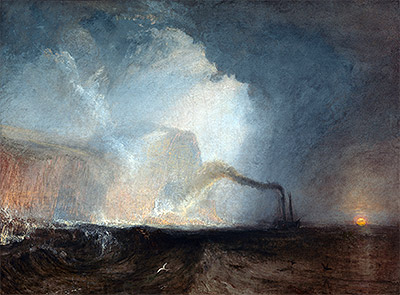 Staffa, Fingal's Cave, n.d. | J. M. W. Turner | Giclée Canvas Print