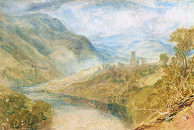 Merwick Abbey, n.d. | J. M. W. Turner