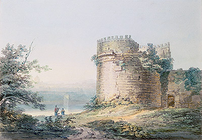 Tomb of Cecilia Metella, Rome, n.d. | J. M. W. Turner