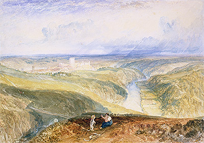 Richmond, Yorkshire, c.1825/28 | J. M. W. Turner | Giclée Papier-Kunstdruck