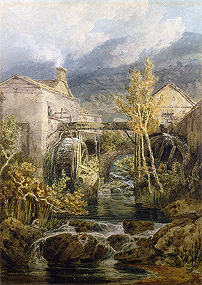 The Old Mill, Ambleside, undated | J. M. W. Turner | Giclée Paper Print