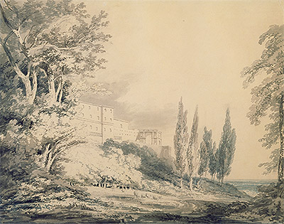 Villa d'Este, c.1796 | J. M. W. Turner | Giclée Paper Print