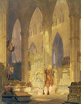 Caen Cathedral, n.d. | J. M. W. Turner | Giclée Paper Art Print